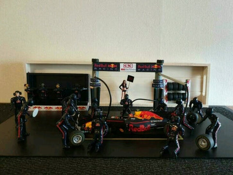 Fan makes Max Verstappen pit stop sets! - Yuui's F1 scale models