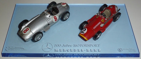 100 Jahre Motorsport Mercedes-Benz - Set 5 - Mercedes-Benz W196 + Ferrari 555 F1 - Yuui's F1 scale models