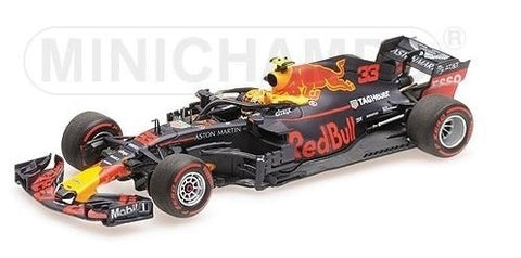 2018 - Aston Martin Red Bull Racing TAG-Heuer RB14 - Max Verstappen - Winnaar GP Oostenrijk (Minichamps 1:18) - Yuui's F1 scale models