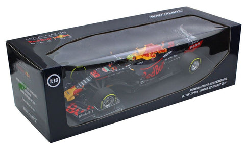 2019 - Aston Martin Red Bull Racing RB15 - Max Verstappen - Winnaar GP Oostenrijk (Minichamps 1:18) - Yuui's F1 scale models