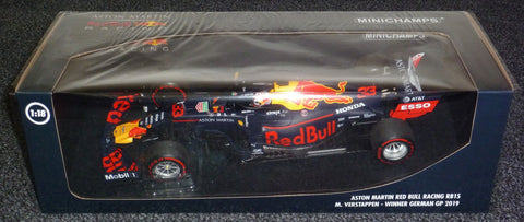 2019 - ASTON MARTIN RED BULL RACING RB15 - MAX VERSTAPPEN - WINNER GERMAN GP (MINICHAMPS 1:18) - Yuui's F1 scale models