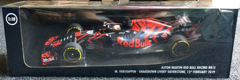 2019 - ASTON MARTIN RED BULL RACING RB15 - Max Verstappen - Test Car Silverstone Circuit (Minichamps 1:18) - Yuui's F1 scale models