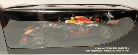 2020 - ASTON MARTIN RED BULL RACING RB16 - MAX VERSTAPPEN - WINNER ABU DHABI GP (MINICHAMPS 1:18) - Yuui's F1 scale models