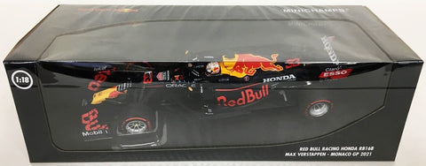 2021 - RED BULL RACING HONDA RB16B – MAX VERSTAPPEN – WINNER MONACO GP 2021 (MINICHAMPS 1:18) - Yuui's F1 scale models