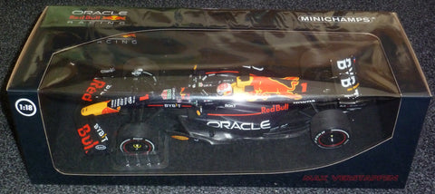 2023 - Oracle Red Bull Racing RB19 - Max Verstappen - Winner GP Spain (Minichamps 1:18) - Yuui's F1 scale models