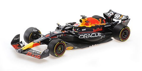 2023 - ORACLE RED BULL RACING RB19 - MAX VERSTAPPEN - WINNAAR ITALIAANSE GP (Minichamps 1:18)