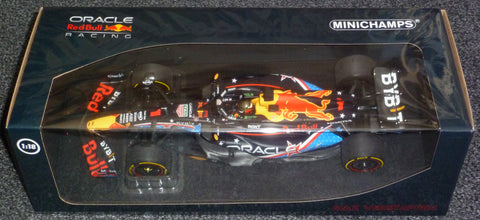 2023 - ORACLE RED BULL RACING RB19 - MAX VERSTAPPEN - WINNER AUSTIN GP (Minichamps 1:18)