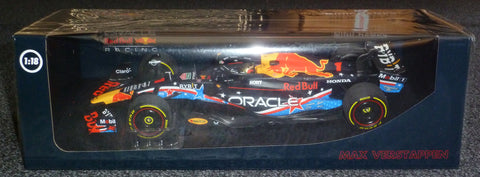 2023 - ORACLE RED BULL RACING RB19 - MAX VERSTAPPEN - WINNER AUSTIN GP (Minichamps 1:18)