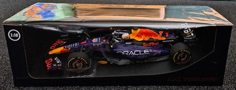 2023 - Oracle Red Bull Racing RB19 - Max Verstappen - Winnaar Las Vegas GP (Minichamps 1:18)