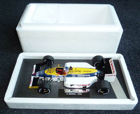 1986 - Williams Honda FW11 - Nigel Mansell (Minichamps 1:18) - Yuui's F1 scale models