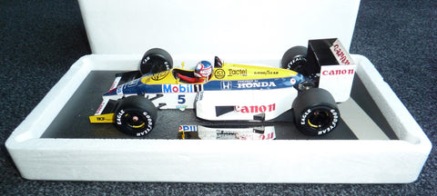 1986 - Williams Honda FW11 - Nigel Mansell (Minichamps 1:18) - Yuui's F1 scale models