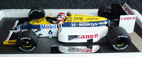 1986 - Williams Honda FW11 - Nelson Piquet (Minichamps 1:18) - Yuui's F1 scale models