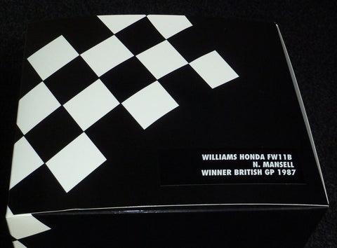 1987 - Williams Honda FW11B - Nigel Mansell - Winner British GP - Yuui's F1 scale models