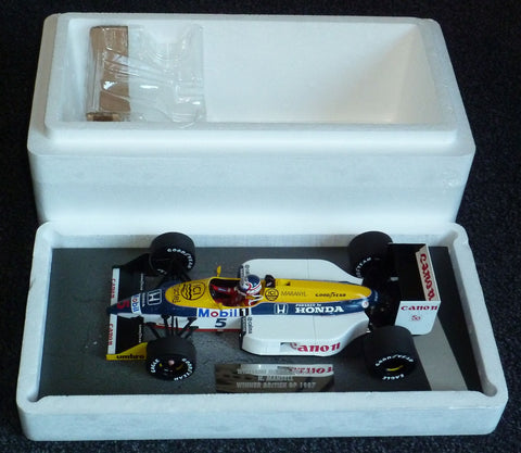 1987 - Williams Honda FW11B - Nigel Mansell - Winner British GP - Yuui's F1 scale models