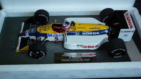 1987 - Williams Honda FW11B - Nigel Mansell - Winner British GP - Yuui's F1 scale models