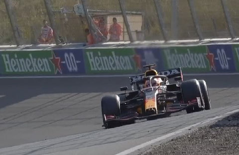 2021 - Red Bull Racing RB16B - Max Verstappen - Winner Dutch GP Zandvoort - Incl plastic cover (Spark 1:12) - Yuui's F1 scale models