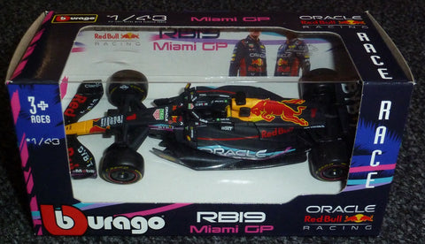 2023 - Red Bull Racing RB19 - Max Verstappen - Winner GP Miami (Bburago 1:43) - Yuui's F1 scale models