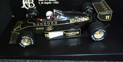 1985 - Lotus Renault 97T - Elio de Angelis - MINICHAMPS 1:18 - Yuui's F1 scale models