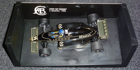 1986 - Lotus Renault 98T - Johnny Dumfries (Minichamps 1:18) - Yuui's F1 scale models