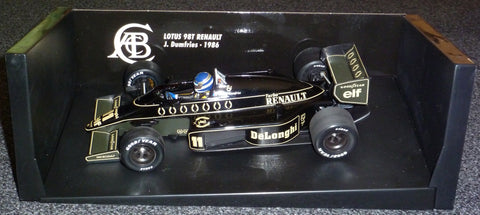 1986 - Lotus Renault 98T - Johnny Dumfries (Minichamps 1:18) - Yuui's F1 scale models