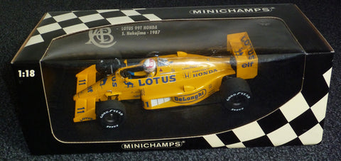 1987 - Lotus Honda 99T - Satoru Nakajima - Yuui's F1 scale models