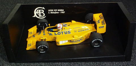 1987 - Lotus Honda 99T - Satoru Nakajima - Yuui's F1 scale models