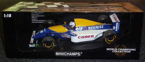 1993 - Williams Renault FW15C - Alain Prost - World Champion (Minichamps 1:18) - Yuui's F1 scale models