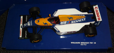 1993 - Williams Renault FW15C - Alain Prost - World Champion (Minichamps 1:18) - Yuui's F1 scale models