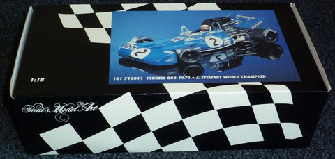 1971 - Tyrrell Ford 003 - Jackie Stewart - World Champion - Yuui's F1 scale models