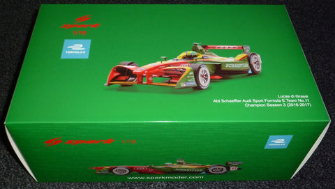 2016-2017 ABT Schaeffler Audi Sport Formula E Team Winner Montreal ePrix Season 3 - Lucas di Grassi (driver champion) - Yuui's F1 scale models