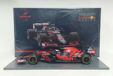 2019 - ASTON MARTIN RED BULL RACING RB15 - Max Verstappen - Test Car Silverstone Circuit (Spark 1:18) - Yuui's F1 scale models