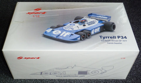 1977 - Tyrrell P34 - Patrick Depailler - 3rd South African GP - Yuui's F1 scale models