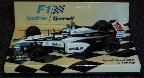 1998 - Tyrrell Ford 026 - Toranasuke Takagi - Brother promo - Yuui's F1 scale models