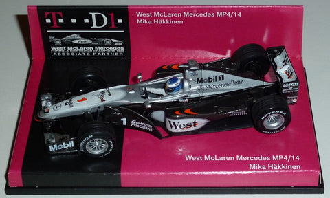 1999 - McLaren Mercedes MP4/14 - Mika Hakkinen - T-D1 promo - Yuui's F1 scale models