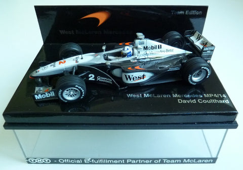 1999 - McLaren Mercedes MP4/14 - David Coulthard - Team edition - TNT promo - Yuui's F1 scale models