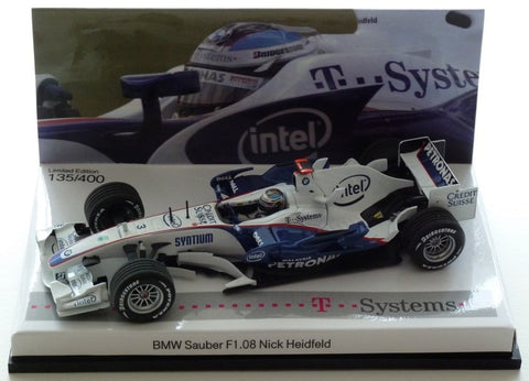 2008 - BMW Sauber F1.08 - Nick Heidfeld - T-systems promo - Yuui's F1 scale models