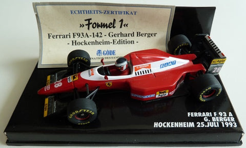 1993 - Ferrari F93A - Gerhard Berger - Göde - Hockenheim - Yuui's F1 scale models