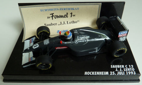 1993 - Sauber Mercedes C12 - J.J. Lehto - Göde - Hockenheim - Cosmos/M - Yuui's F1 scale models