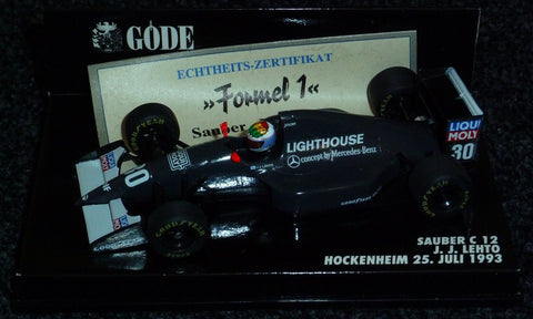 1993 - Sauber Mercedes C12 - J.J. Lehto - Göde - Hockenheim - Lighthouse - Yuui's F1 scale models