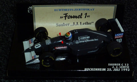 1993 - Sauber Mercedes C12 - J.J. Lehto - Göde - Hockenheim - Cosmos/M - Yuui's F1 scale models