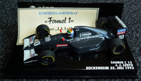 1993 - Sauber Mercedes C12 - J.J. Lehto - Göde - Hockenheim - Cosmos/M - Yuui's F1 scale models