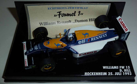 1993 - Williams Renault FW15 - Damon Hill - Göde - Hockenheim - Yuui's F1 scale models