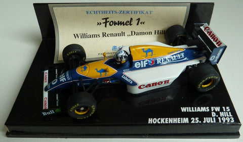 1993 - Williams Renault FW15 - Damon Hill - Göde - Hockenheim - Yuui's F1 scale models