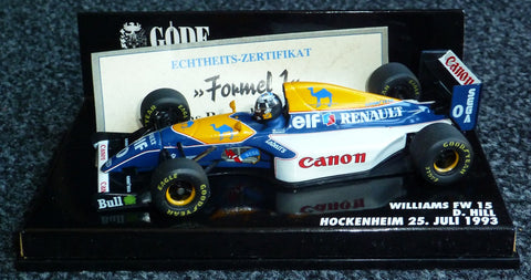 1993 - Williams Renault FW15 - Damon Hill - Göde - Hockenheim - Yuui's F1 scale models