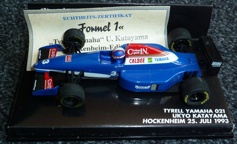 1993 - Tyrrell Yamaha 021 - Ukyo Katayama - Hockenheim - Göde edition - Yuui's F1 scale models