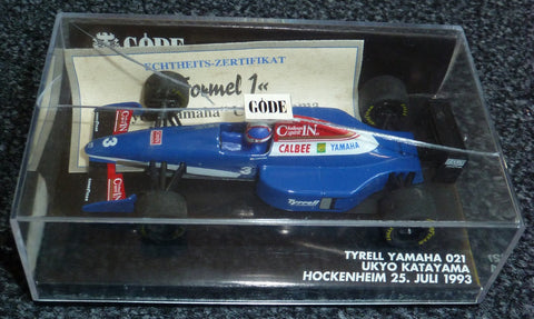 1993 - Tyrrell Yamaha 021 - Ukyo Katayama - Hockenheim - Göde edition - Yuui's F1 scale models