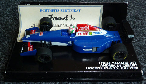 1993 - Tyrrell Yamaha 021 - Andrea de Cesaris - Hockenheim - Göde edition - Yuui's F1 scale models