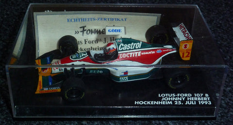 1993 - Lotus Ford - Johnny Herbert - Göde - Hockenheim - Yuui's F1 scale models