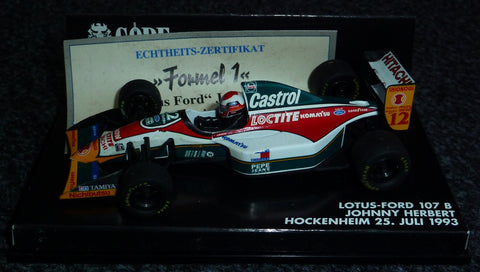 1993 - Lotus Ford - Johnny Herbert - Göde - Hockenheim - Yuui's F1 scale models