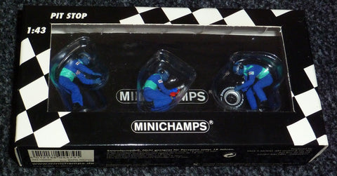 Sauber Petronas Rear Tyre Change Set (Minichamps 1:43) - Yuui's F1 scale models